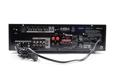 User Manual of Product 1: Sony STRDH590 5.2 Channel 